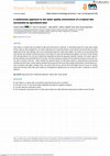 Research paper thumbnail of A multivariate approach to the water quality environment of a tropical lake surrounded by agricultural land