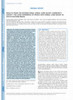 Research paper thumbnail of Results from the International Spinal Cord Injury Community Survey: The Lived Experience of People with Spinal Cord Injury in South-Eastern Brazil