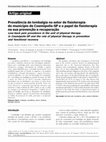 Research paper thumbnail of Prevalência de lombalgia no setor de fisioterapia do municí­pio de Cosmópolis-SP e o papel da fisioterapia na sua prevenção e recuperação