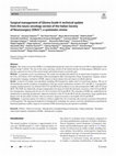 Research paper thumbnail of Surgical management of Glioma Grade 4: technical update from the neuro-oncology section of the Italian Society of Neurosurgery (SINch®): a systematic review