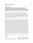 Research paper thumbnail of Concomitant delivery of doxorubicin and cisplatin through liposome-based thermosensitive nanoparticles: perspective in the treatment of cancer in animal models