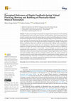 Research paper thumbnail of Perceptual Relevance of Haptic Feedback during Virtual Plucking, Bowing and Rubbing of Physically-Based Musical Resonators