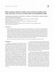 Effect of physico-chemical variables on the growth and condition index of the rock oyster, Saccostrea cucullata (Born) in the Sundarbans, India Cover Page