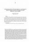 Research paper thumbnail of Internacionalização Da Proteção Ambiental e a Necessidade De Maior Efetivadade Das Ações De Reparação Por Danos Ambientais: O Caso De Mariana