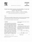 Research paper thumbnail of Excited states dipole moments and polarizabilities of uracil and cytosine 5-halo derivatives