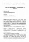 Research paper thumbnail of Um estudo do aparelho psíquico em “O Grande Inquisidor”, de Dostoiévski