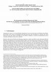 Research paper thumbnail of La dimension sacramentelle et éthique de la musique. Etude des Livres I et VI du De Musica d'Augustin d'Hippone. Pertinences pour une phénoménologie de l'écoute