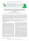 Research paper thumbnail of Impact of Photovoltaic Panel Orientation and Elevation Operating Temperature on Solar Photovoltaic System Performance