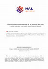 Research paper thumbnail of Concertation et coproduction de la propreté des rues