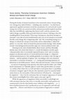 Research paper thumbnail of Review of Iwona Janicka, "Theorizing Contemporary Anarchism: Solidarity, Mimesis and Radical Social Change"