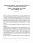 Research paper thumbnail of Estimadores de parámetros genéticos para características de crecimiento predestete de bovinos. Revisión