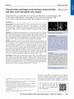 Characteristics and longer-term outcomes of paravalvular leak after aortic and mitral valve surgery Cover Page