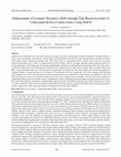 Research paper thumbnail of Enhancement of Learners" Receptive Skills through Task-Based Activities to Understand the Eco-Centric Issues Using Wall-E