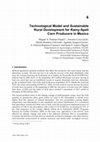 Research paper thumbnail of 6 Technological Model and Sustainable Rural Development for Rainy-Spell Corn Producers in Mexico