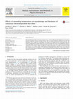 Effects of annealing temperature on morphologies and optical properties of ZnO nanostructures Cover Page