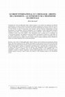 Research paper thumbnail of Le Droit International et L’Idéologie « droits-De-L’Hommiste » Au Fondement De L’Hégémonie Occidentale