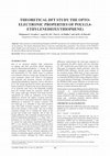 Research paper thumbnail of Theoretical DFT Study the Opto-electronic Properties of Poly(3,4-Ethylenedioxythiophene)