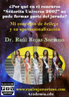 Research paper thumbnail of ¿Por qué en el concurso "Señorita Universo 2007" no pude formar parte del jurado? Mi concepto de belleza y su operacionalización - Raúl Rojas Soriano