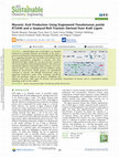 Research paper thumbnail of Muconic Acid Production Using Engineered Pseudomonas putida KT2440 and a Guaiacol-Rich Fraction Derived from Kraft Lignin