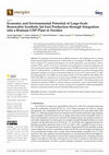 Research paper thumbnail of Economic and Environmental Potential of Large-Scale Renewable Synthetic Jet Fuel Production through Integration into a Biomass CHP Plant in Sweden