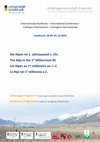 The Alps in the 1st mill BC programme Cover Page