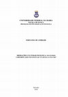 Research paper thumbnail of Dissertacao Fernanda Andrade PPGDanca 2018 imprimir (1)