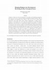 Research paper thumbnail of Bringing Religion into Development: Revisiting the Key Conceptual Issues