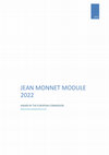 Research paper thumbnail of JEAN MONNET MODULE 2022 EUROPEAN COMMISSION