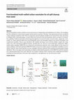 Research paper thumbnail of Functionalized multi-walled carbon nanotubes for oil spill cleanup from water