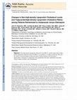 Research paper thumbnail of Changes in non-high-density lipoprotein cholesterol levels and triglyceride/high-density lipoprotein cholesterol ratios among patients randomized to aripiprazole versus olanzapine