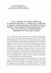 Research paper thumbnail of Peter C. Bisschop: The Vārāṇasī Māhātmya of the Bhairavaprādurbhāva (A Twelfth-Century Glorification of Vārāṇasī), Collection Indologie n˚148, Institut Français de Pondichéry / École française d’Extrême-Orient 2021, pp. 190