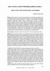 Research paper thumbnail of Rafael Domingo - Gaio, Vattel e o novo paradigma jurídico global - trad. Frederico Paganin Gonçalves e Alfredo de J. Flores (Ius Gentium, v. 14, n. 1, p. 133-164, jan./jun. 2023)