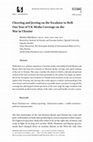 Research paper thumbnail of Cheering and Jeering on the Escalator to Hell: One Year of UK Media Coverage on the War in Ukraine