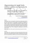 Research paper thumbnail of Daguerreótipos de Agnès Varda: estética e política nas figurações da intimidade