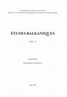 Andreas Lyberatos, “The Sounds of Modernity. Exploring the Balkan Capitals’ Soundscape (late 19th- early 20th c.)”, Études Balkaniques, 2020 (2), 190-209 Cover Page