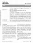 Research paper thumbnail of Structural comparison of biological networks based on dominant vertices