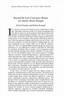 Research paper thumbnail of Beyond the Law-Conscience Binary in Catholic Moral Thought