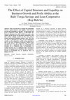 The Effect of Capital Structure and Liquidity on Business Growth and Profit Ability at the Balo' Toraja Savings and Loan Cooperative (Ksp Balo'ta) Cover Page