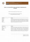 Research paper thumbnail of COVID-19 y educación en casa: factores de sobrecarga en la mujer