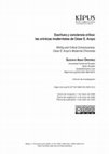 Research paper thumbnail of Escritura y conciencia crítica: las crónicas modernistas de César E. Aroyo