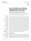 Research paper thumbnail of Use of Dual RNA-seq for Systems Biology Analysis of Zea mays and Aspergillus flavus Interaction