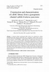 Research paper thumbnail of Construction and�characterization of�a�BAC library from�a�gynogenetic channel catfish Ictalurus punctatus