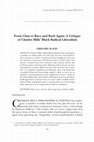 From Class to Race and Back Again: A Critique of Charles Mills' Black Radical Liberalism Cover Page