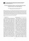 Research paper thumbnail of Evaluasi Pembelajaran Bahasa Arab Pada Madrasah Aliyah Pondok Pesantren Ulul Albab Makassar