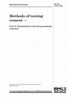 Research paper thumbnail of Methods of testing cement-Part 5: Pozzolanicity test for pozzolanic cements