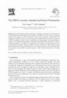 Research paper thumbnail of The HIPAA security standard and Kaiser Permanente