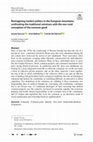 Research paper thumbnail of Reimagining modern politics in the European mountains: confronting the traditional commons with the neo-rural conception of the common good