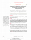 Research paper thumbnail of Outpatient Oral Prednisone after Emergency Treatment of Chronic Obstructive Pulmonary Disease