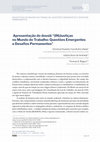 Research paper thumbnail of Apresentação do dossiê: “(IN)Justiças no Mundo do Trabalho: Questões Emergentes e Desafios Permanentes”