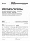 Research paper thumbnail of Metastatic Prostate Carcinoma from Imperial Rome (1st to 2nd Centuries AD)